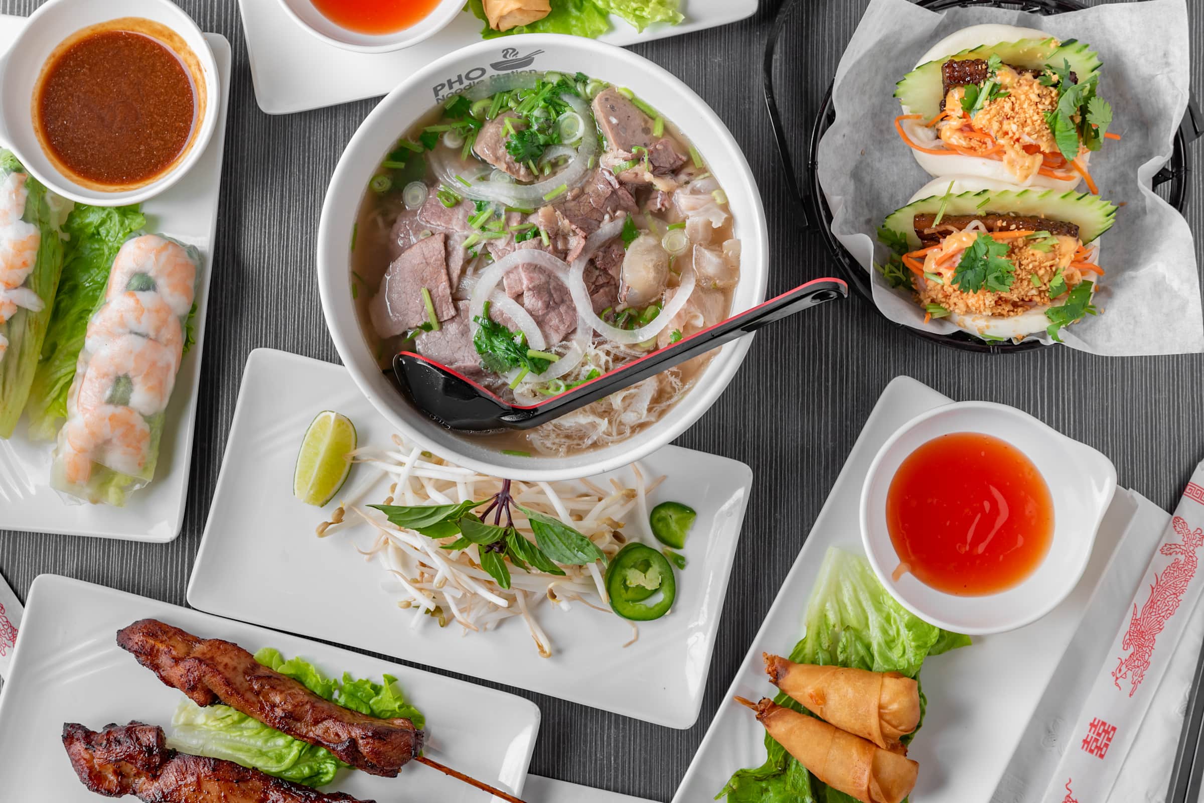 Pho Noodle Station Delivery Menu Order Online 4330 E New York St