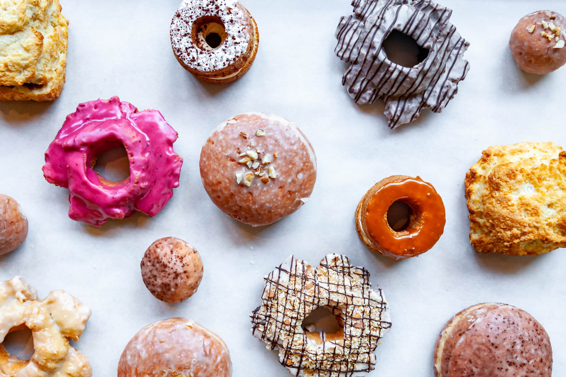 HalfnHalf Doughnut Co. Delivery Menu Order Online 516 E Pike St