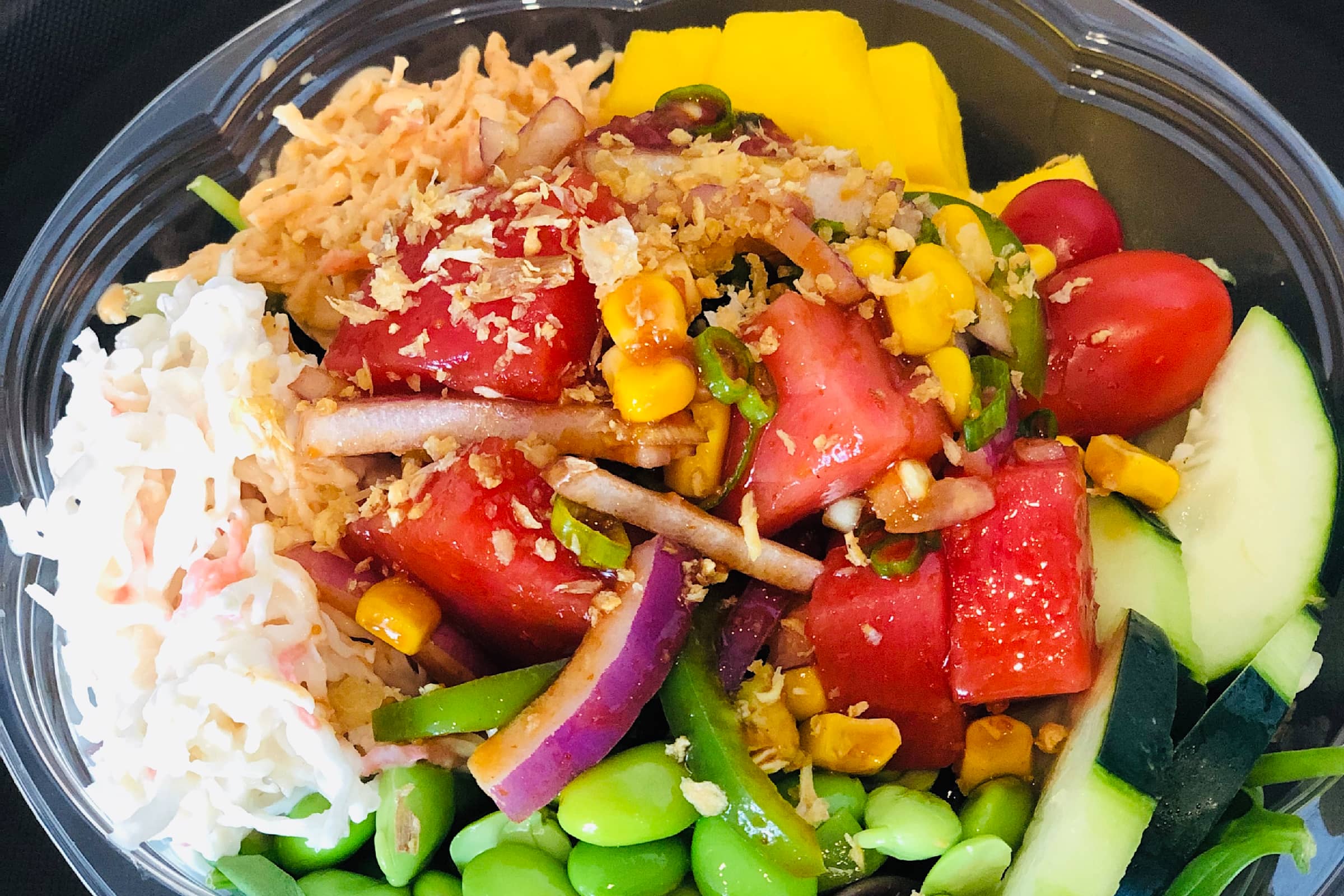 Hawaii Poke Bowl Forks Delivery Menu Order Online 306 Town Center Blvd Easton Grubhub