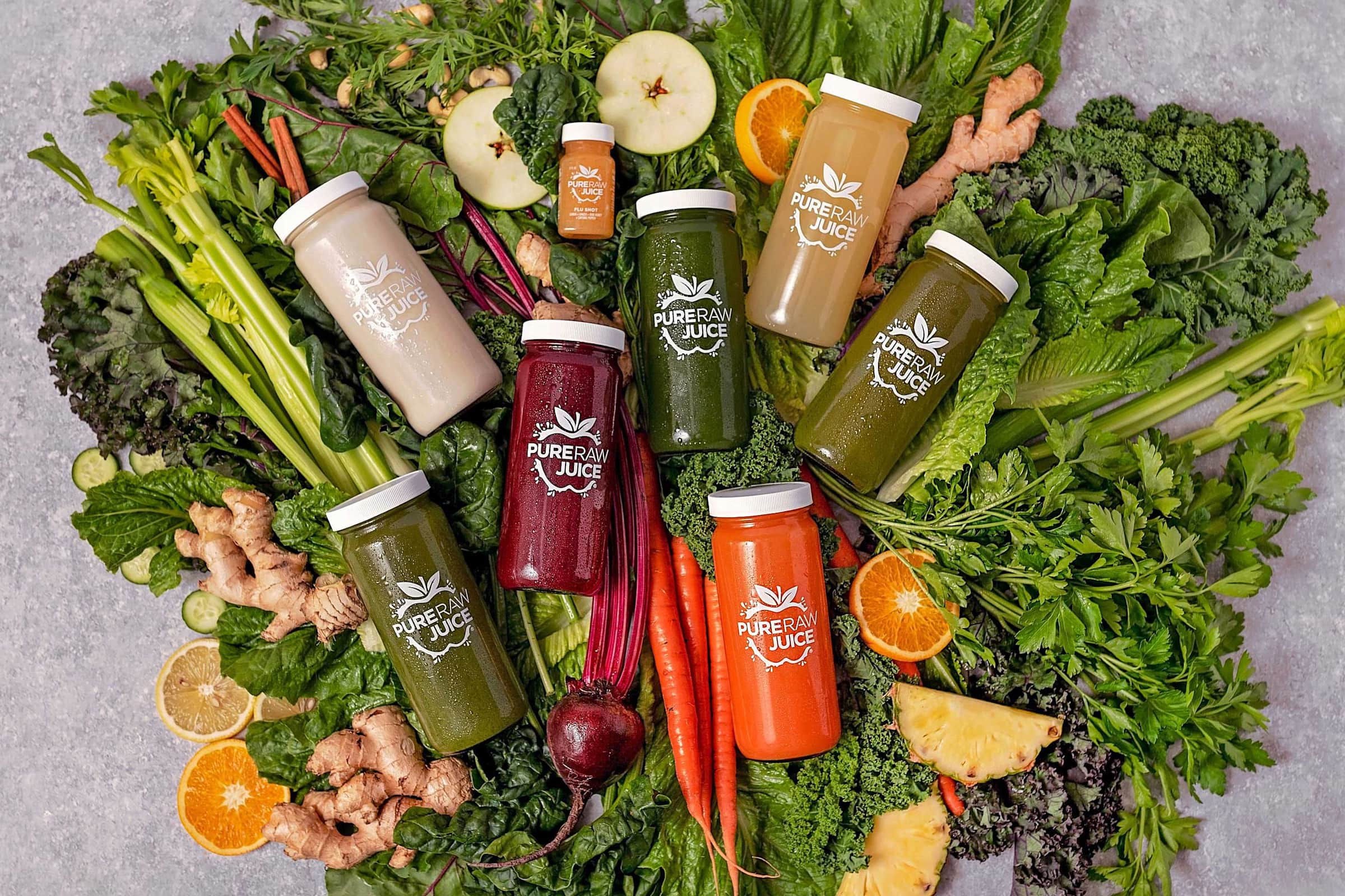 Pure Raw Juice Greenspring Delivery Menu Order Online 10749 Falls