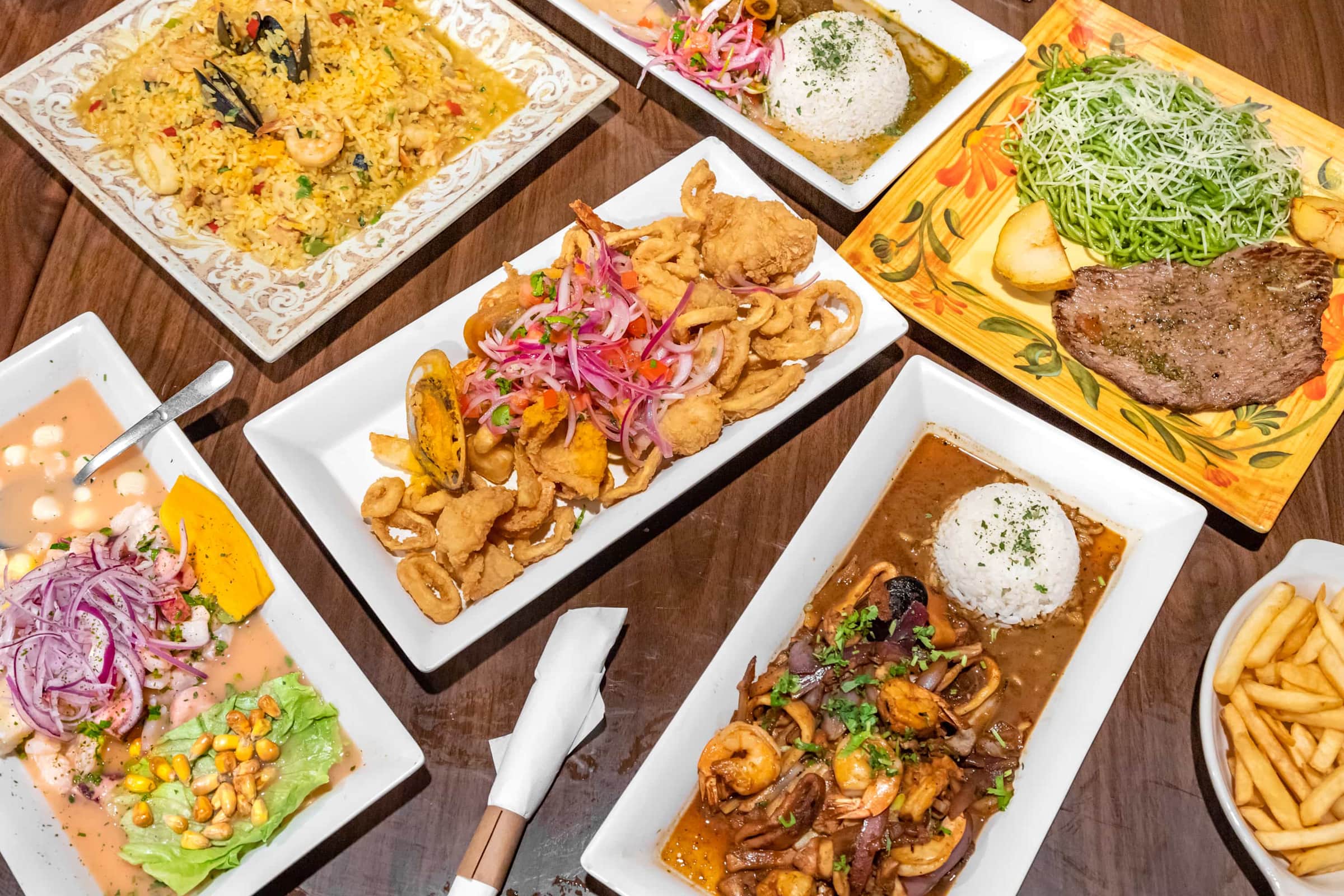 Happy Fish Peruvian Fusion Delivery Menu Order Online 4046 N