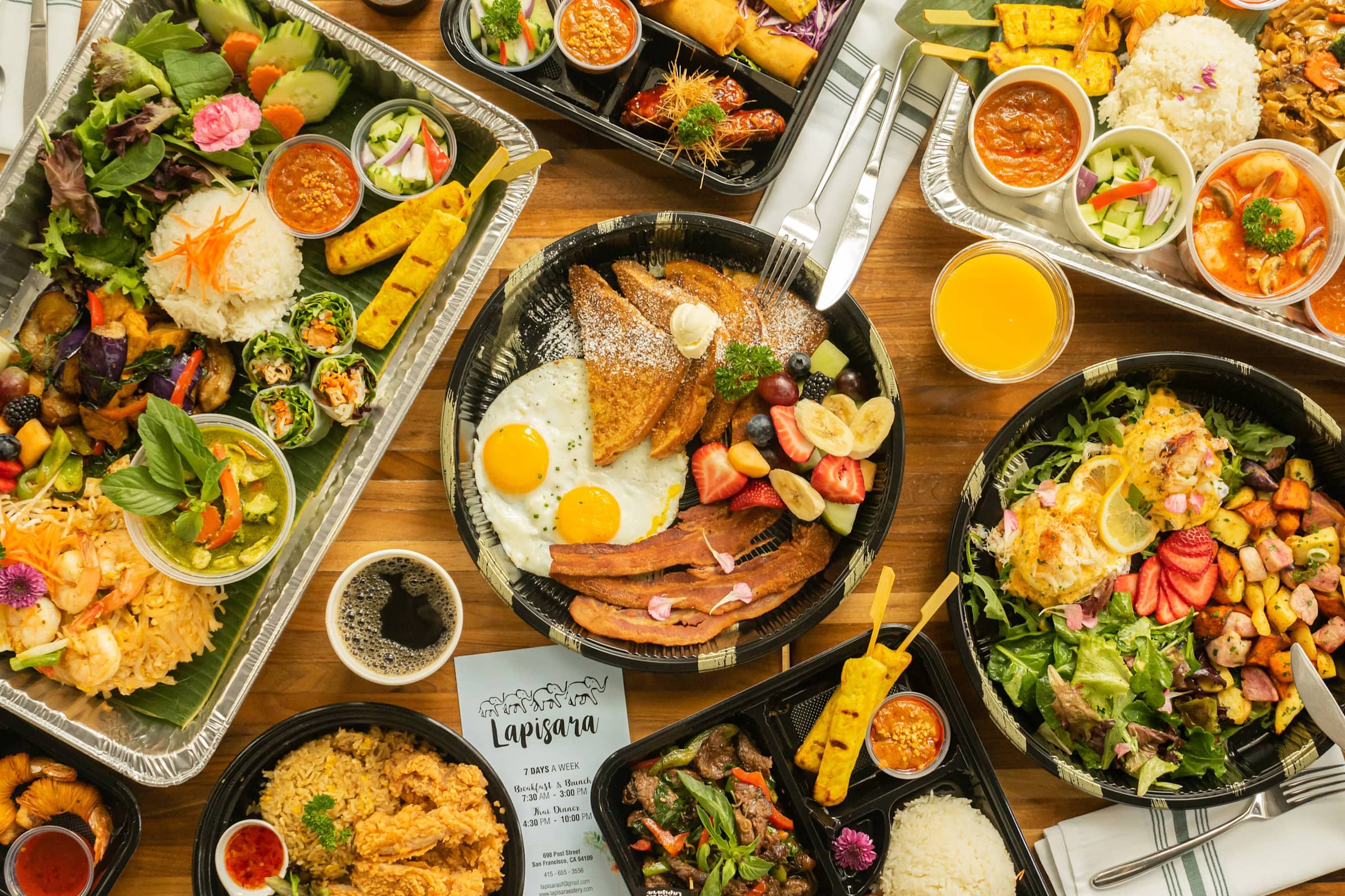 Lapisara Eatery Delivery Menu Order Online 698 Post St San