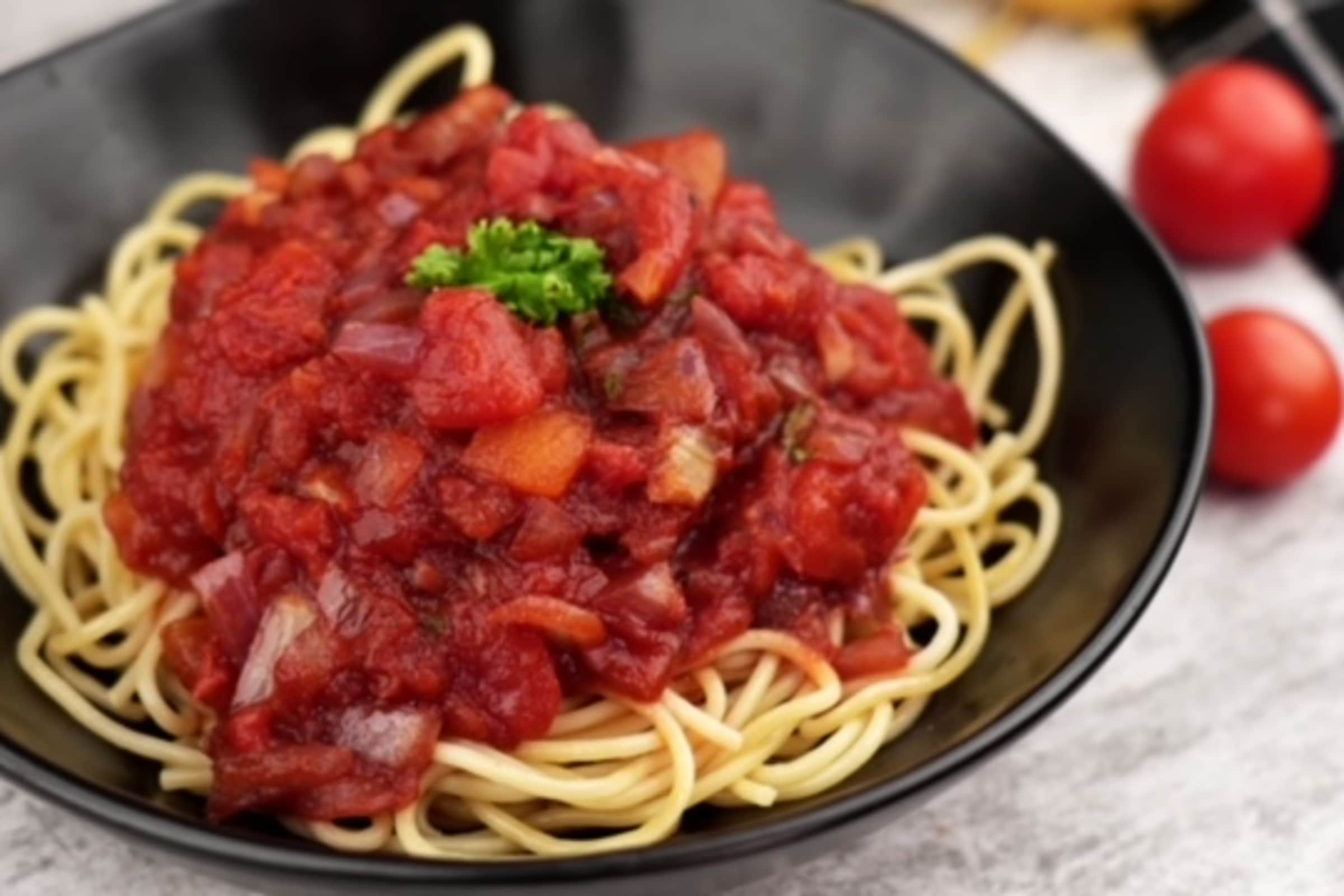 тальятелле аль помодоро. паста с томатным соусом. соус для спагетти из свежих помидоров. паста милано. паста с томатным соусом.