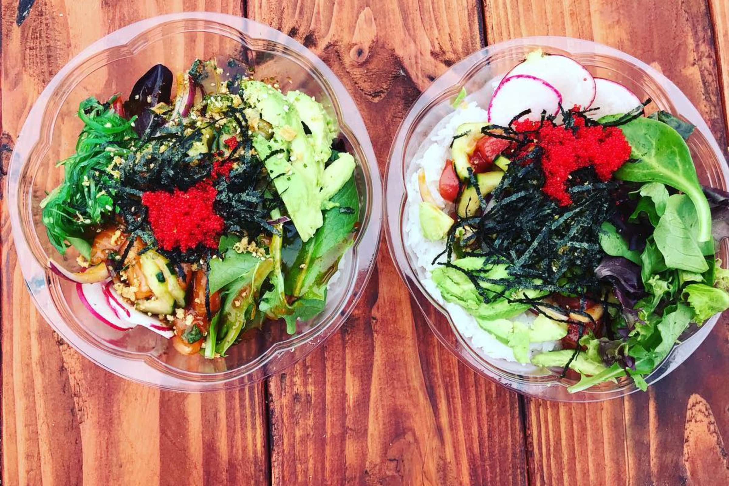 Fresh Fish Poke Delivery Menu Order Online 3905 SE 82nd Ave