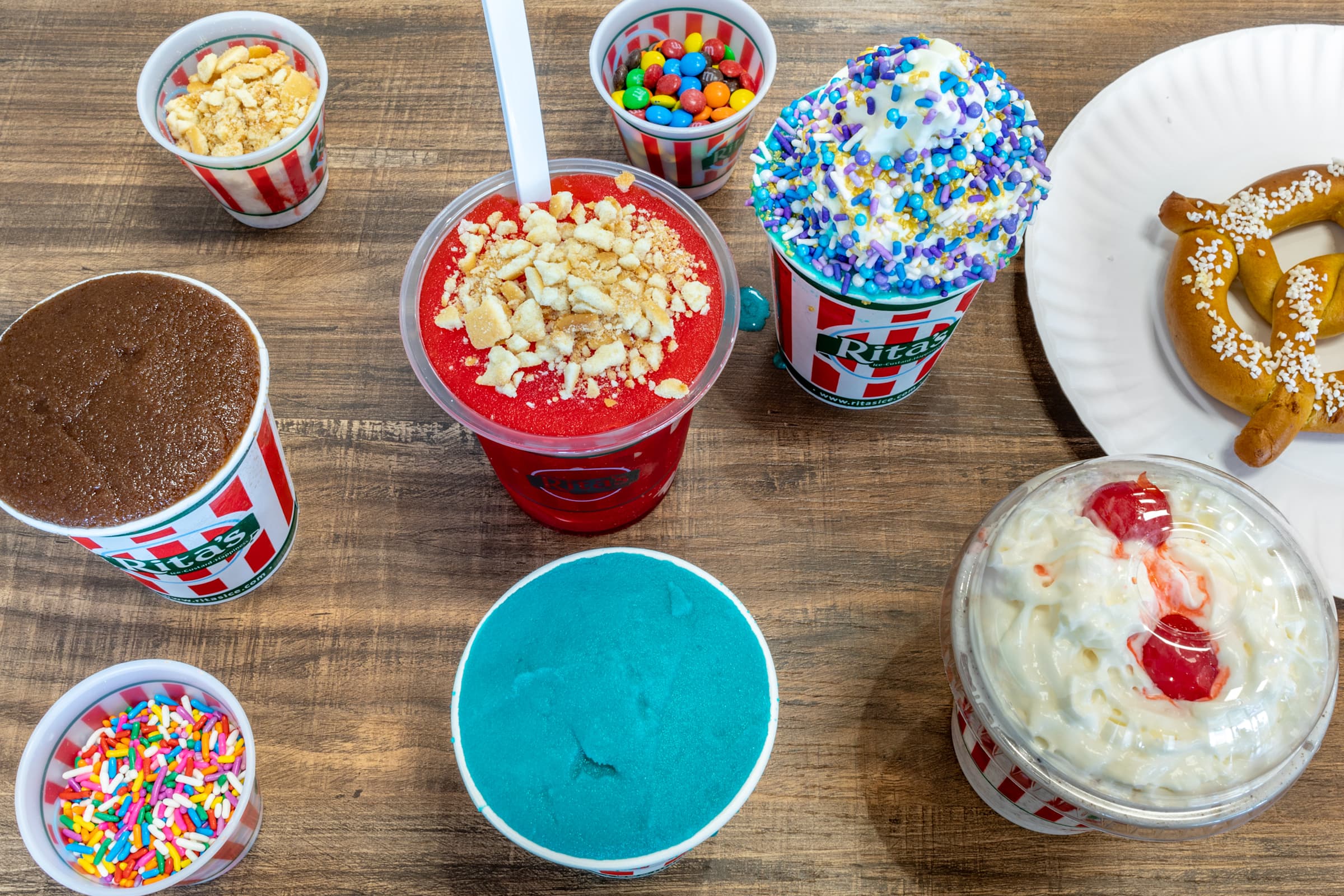 Rita's Ice Cream Delivery Menu Order Online 1347 John F. Kennedy Blvd Bayonne Grubhub