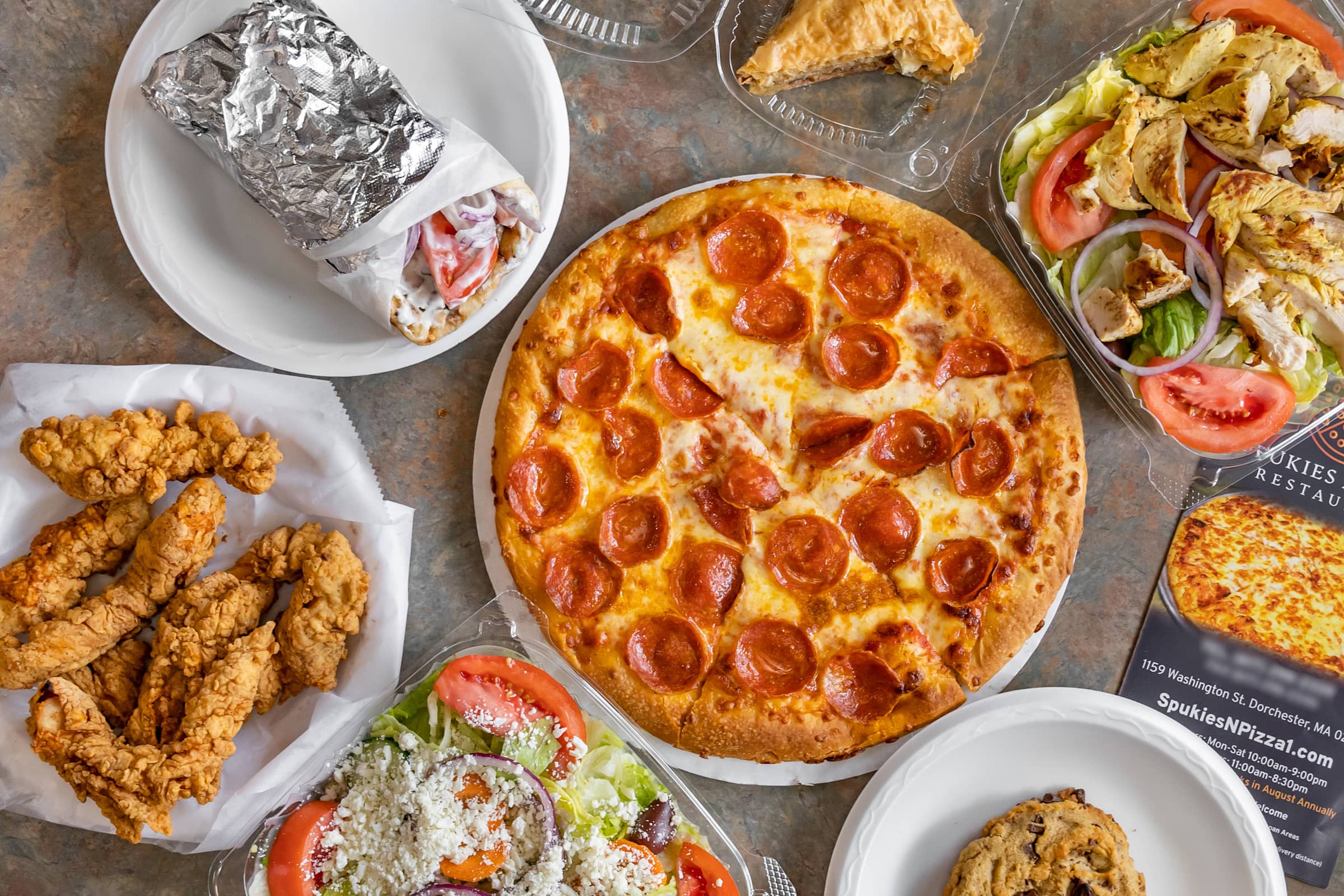 Spukies N Pizza Dorchester, MA Restaurant Menu + Delivery Seamless