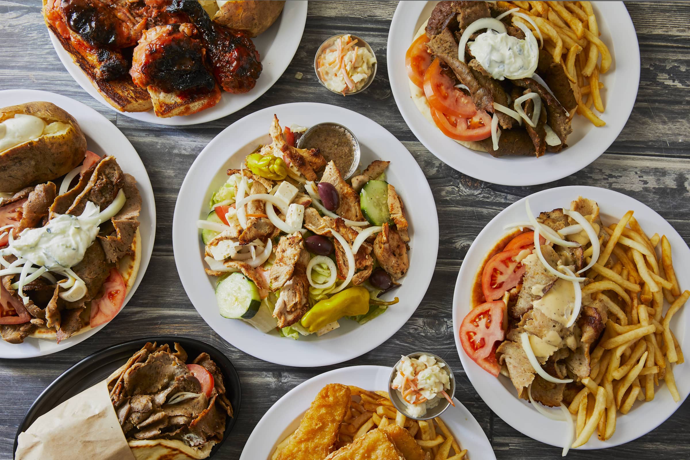 The Gyros Factory Delivery Menu Order Online 668 N wolf Rd Des