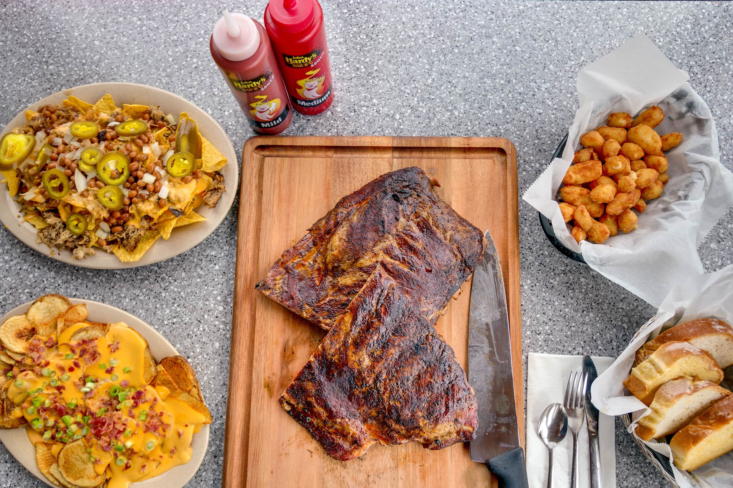 John Hardy's BarBQ Delivery Menu Order Online 929 W Frontage Rd N