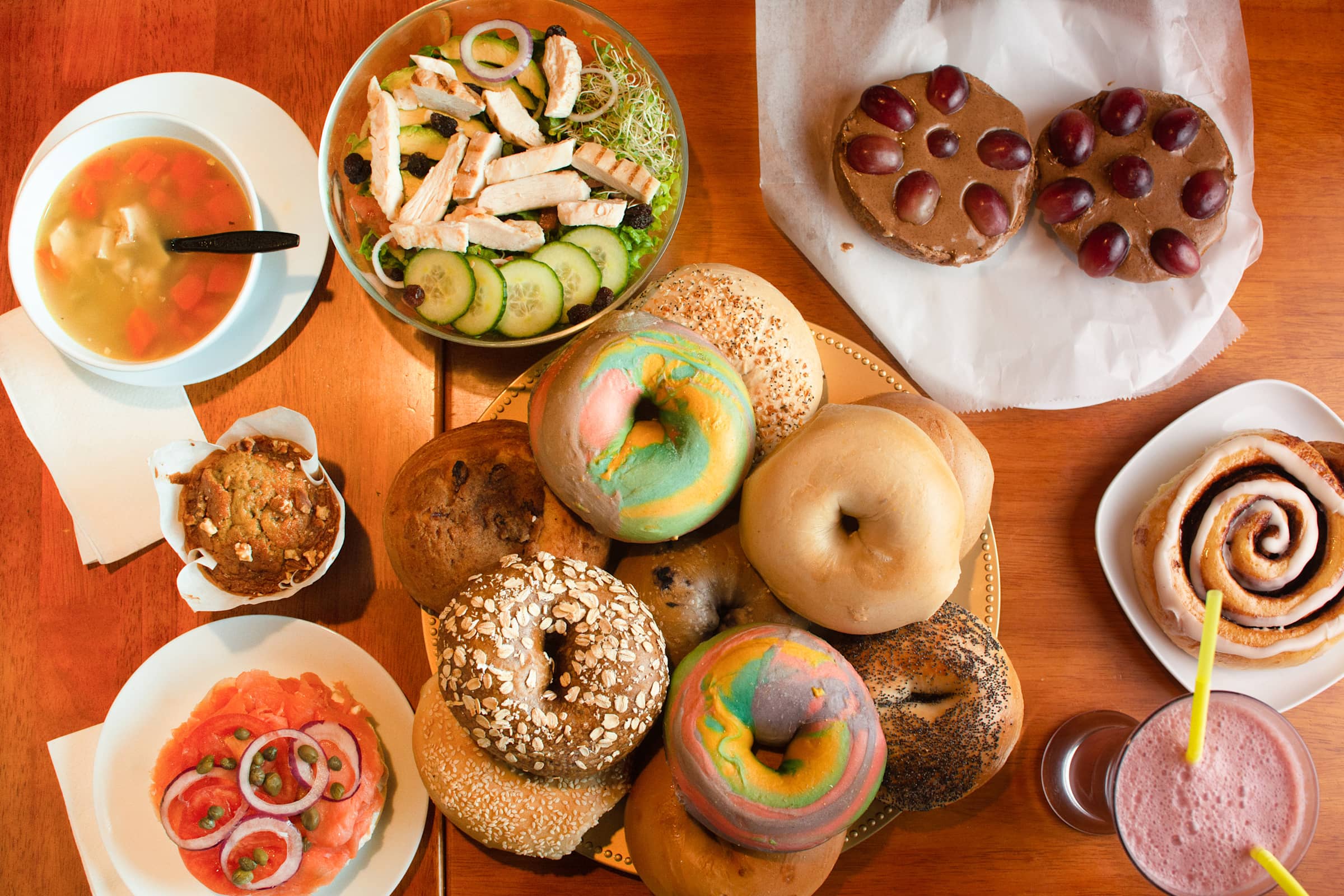 Bobby's Bagel Cafe Delivery Menu Order Online 2571 John Milton Dr