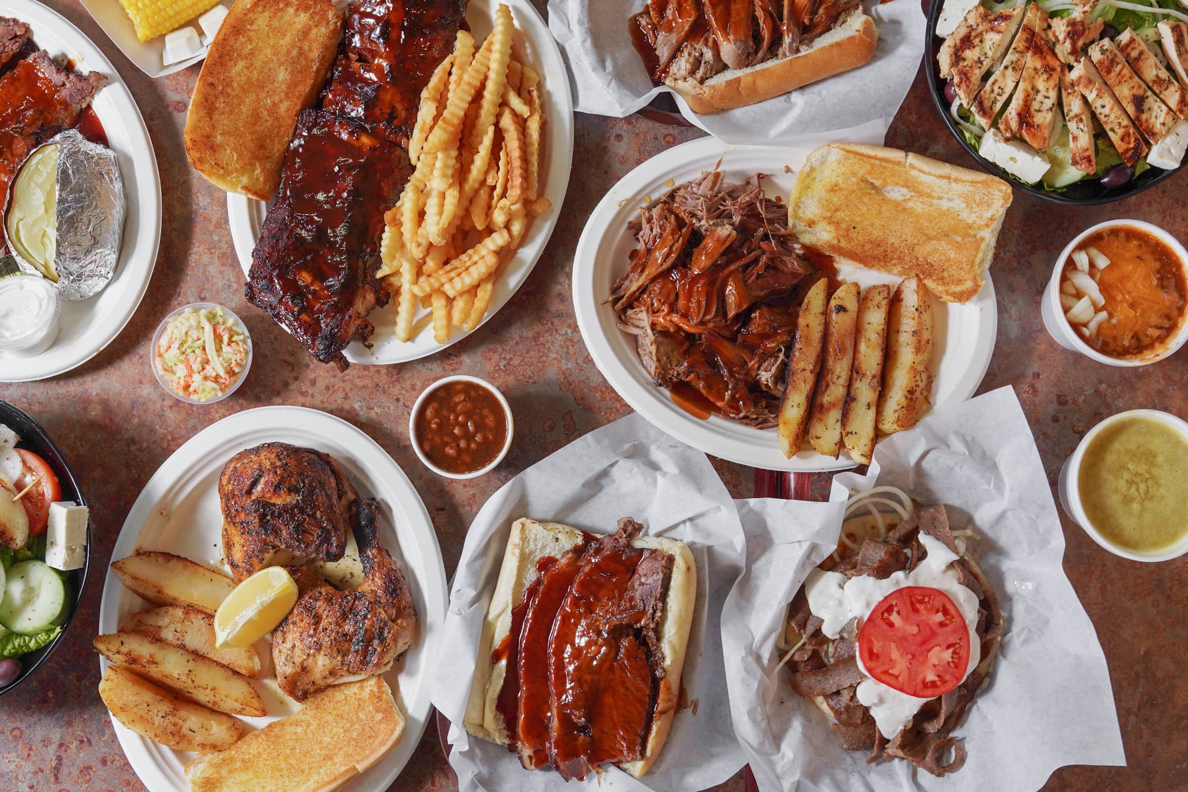 Gematos Wood BBQ Naperville, IL Restaurant Menu + Delivery Seamless