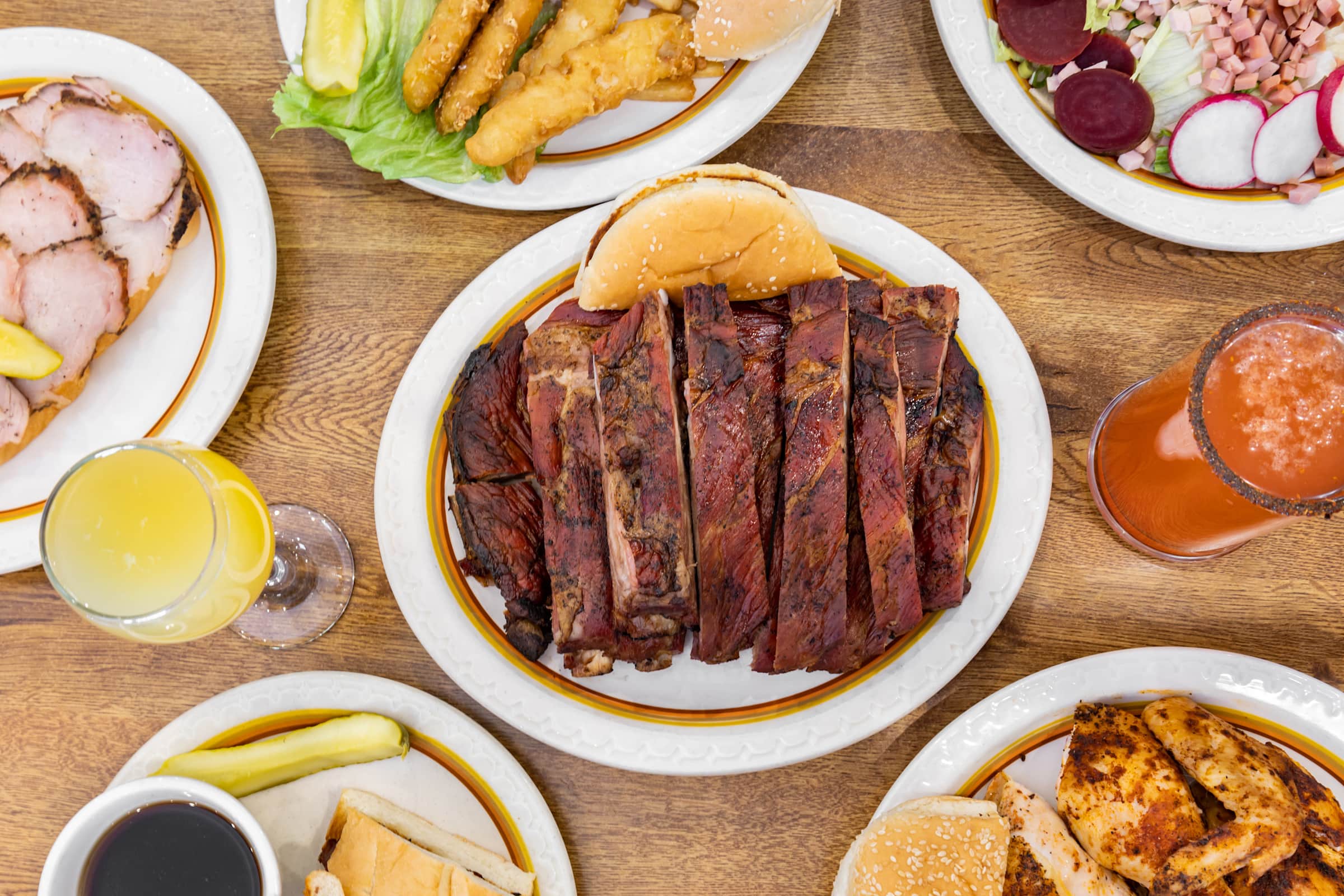 Barney's Hickory Pit Delivery Menu Order Online 3446 Clayton Rd