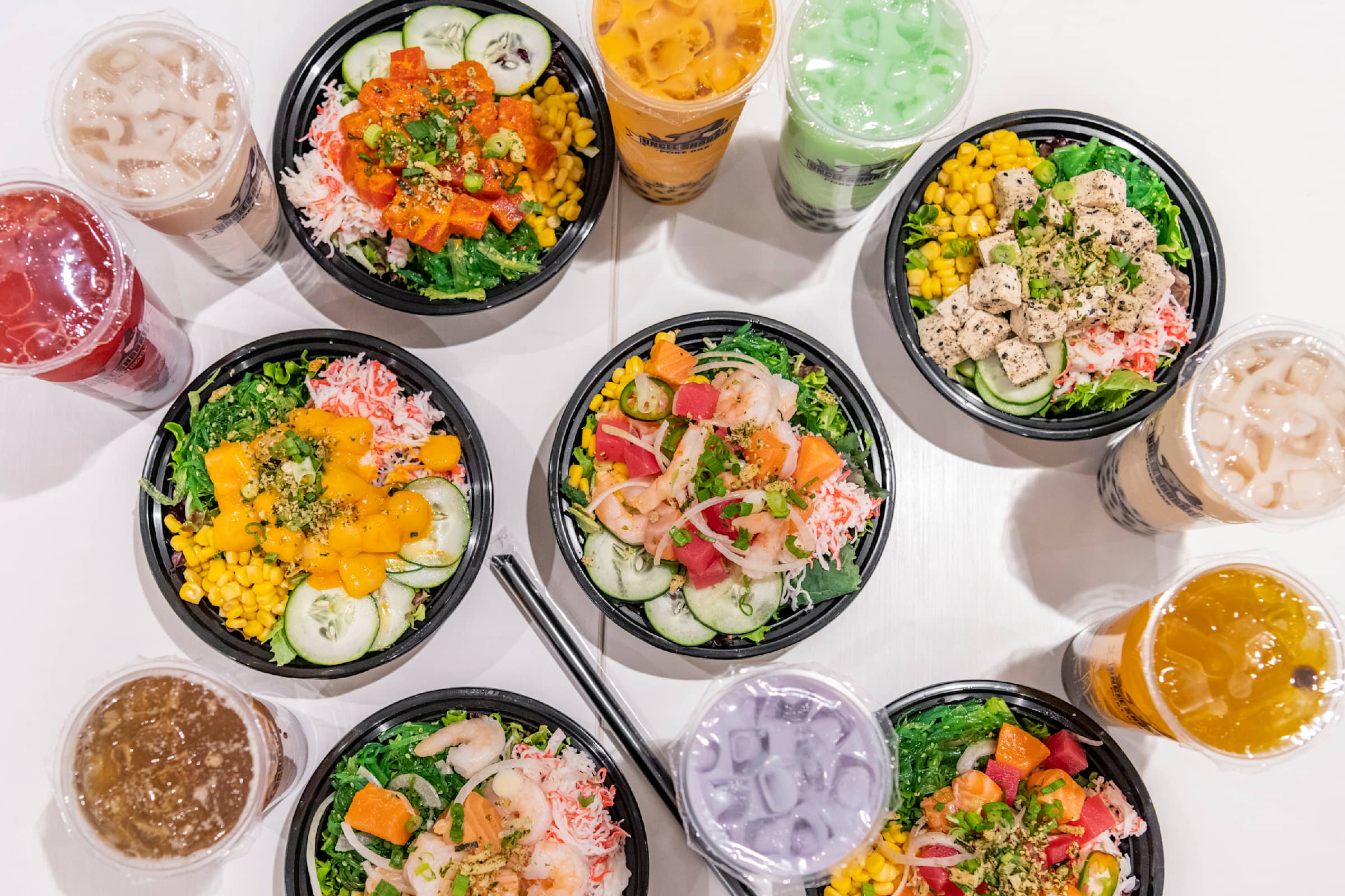 Uncle Sharkii Poke Bar Honolulu, HI Restaurant Menu + Delivery