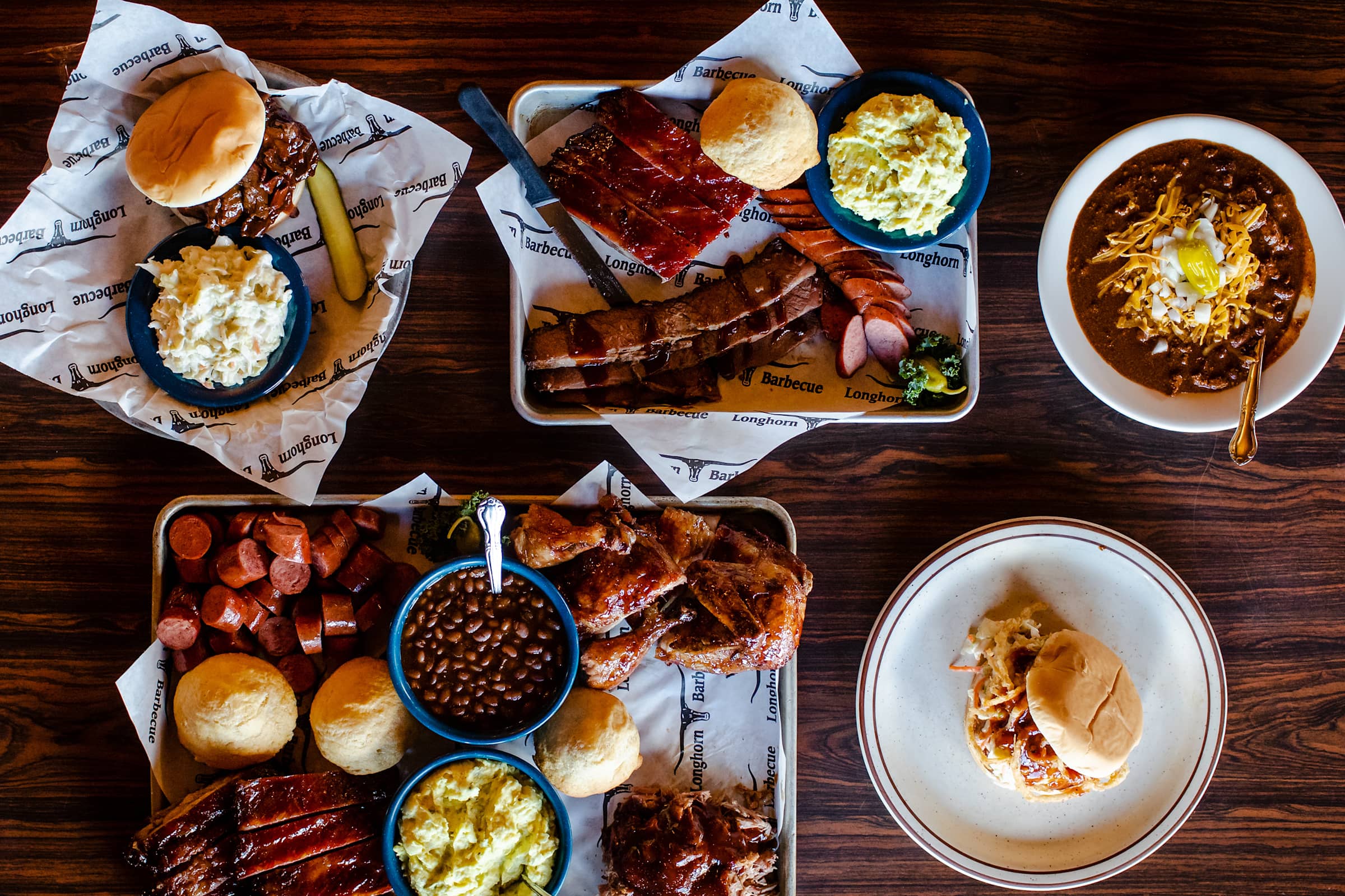 Longhorn Barbecue Delivery Menu Order Online 7611 W Sunset Hwy