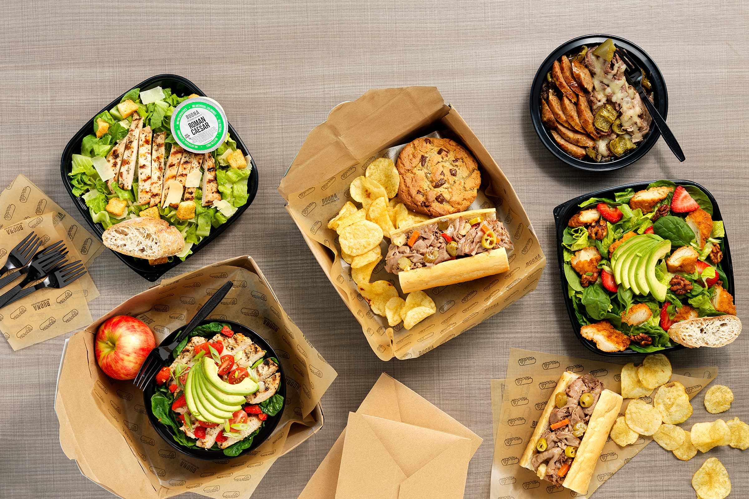 Buona Beef Catering Delivery Menu Order Online 2135 S Wolf Rd
