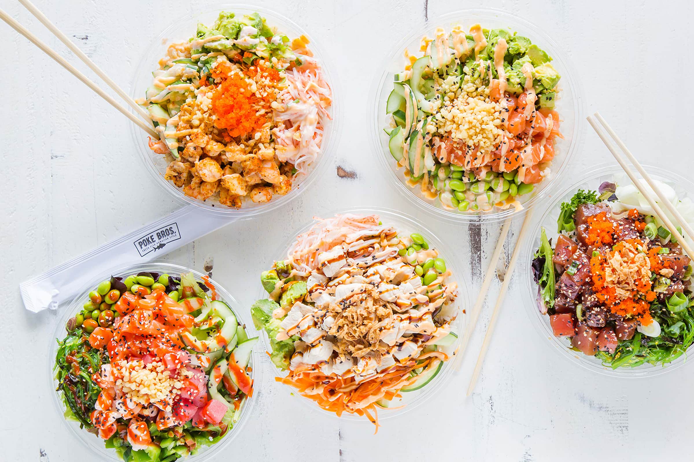 Poke BrosFive Points Delivery Menu Order Online 2009 Greene St