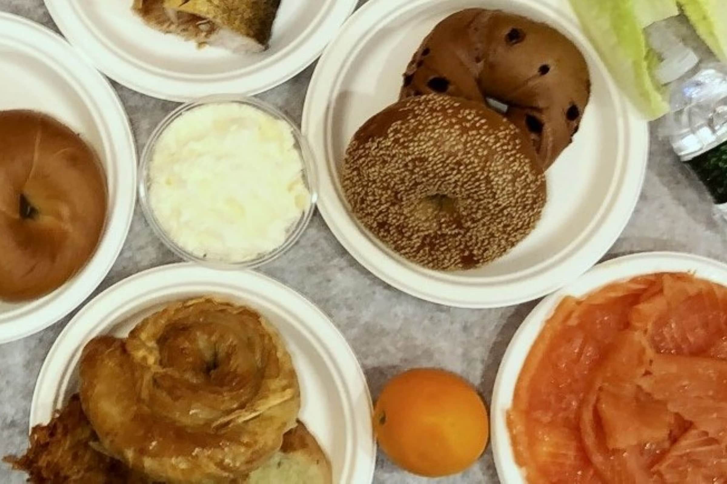 Broad Nosh Bagels Delivery Menu Order Online 314 W 58th St New York