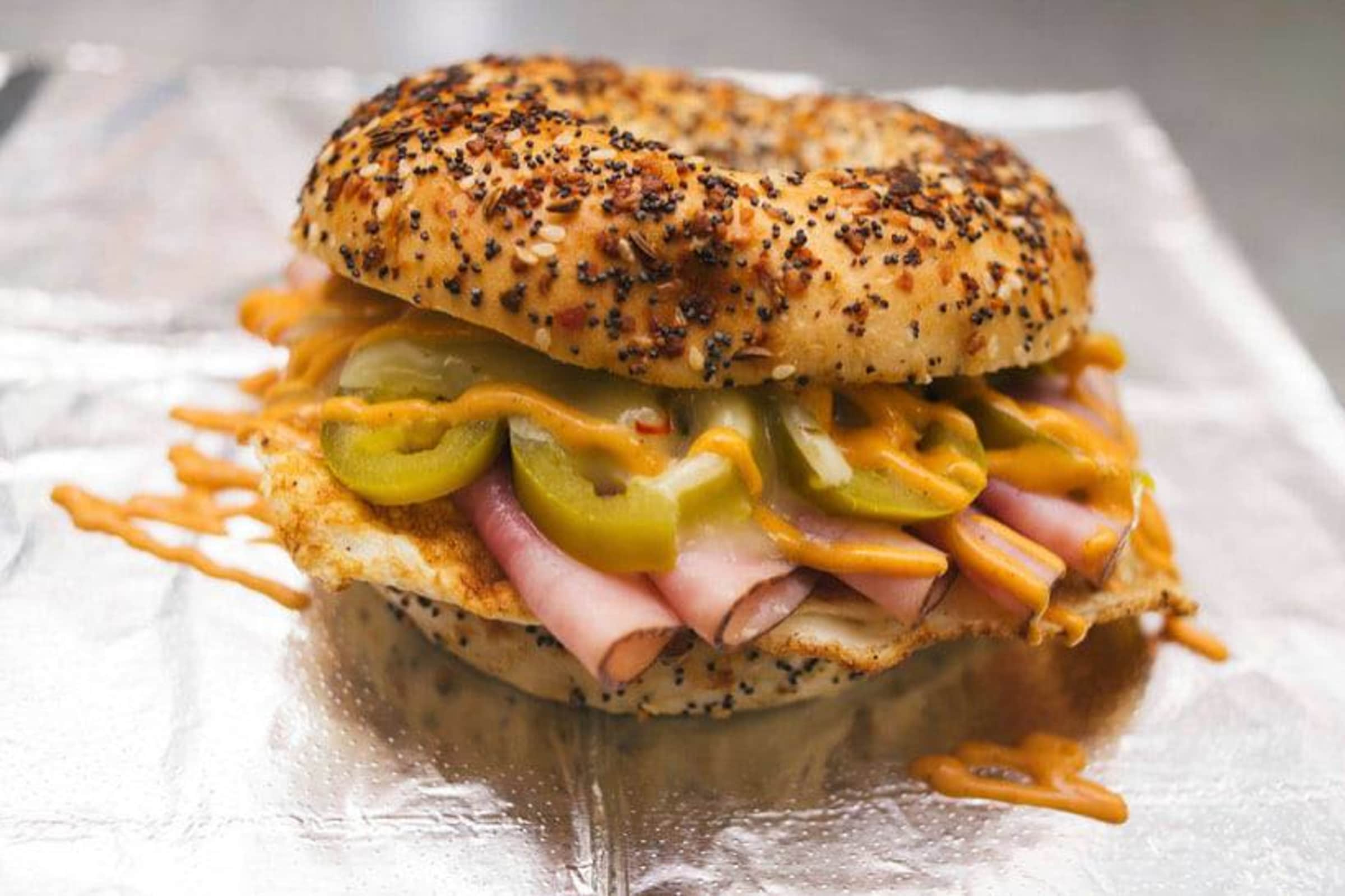 Davey's Delicious Bagels Delivery Menu Order Online 1006 Broadway