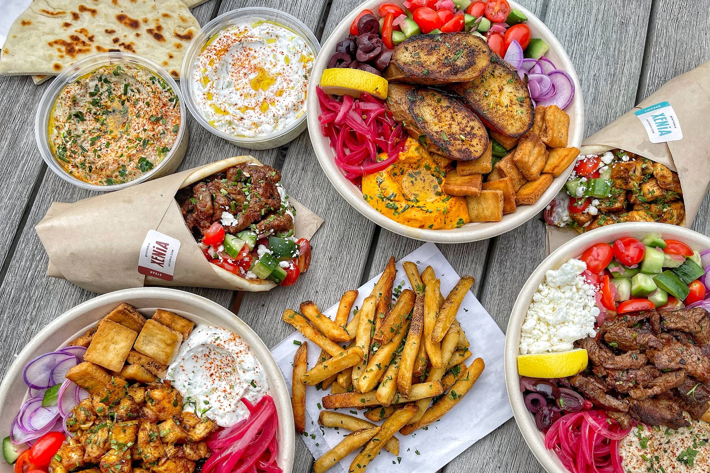 XENiA Mediterranean Kitchen Delivery Menu Order Online 1388 Daisy