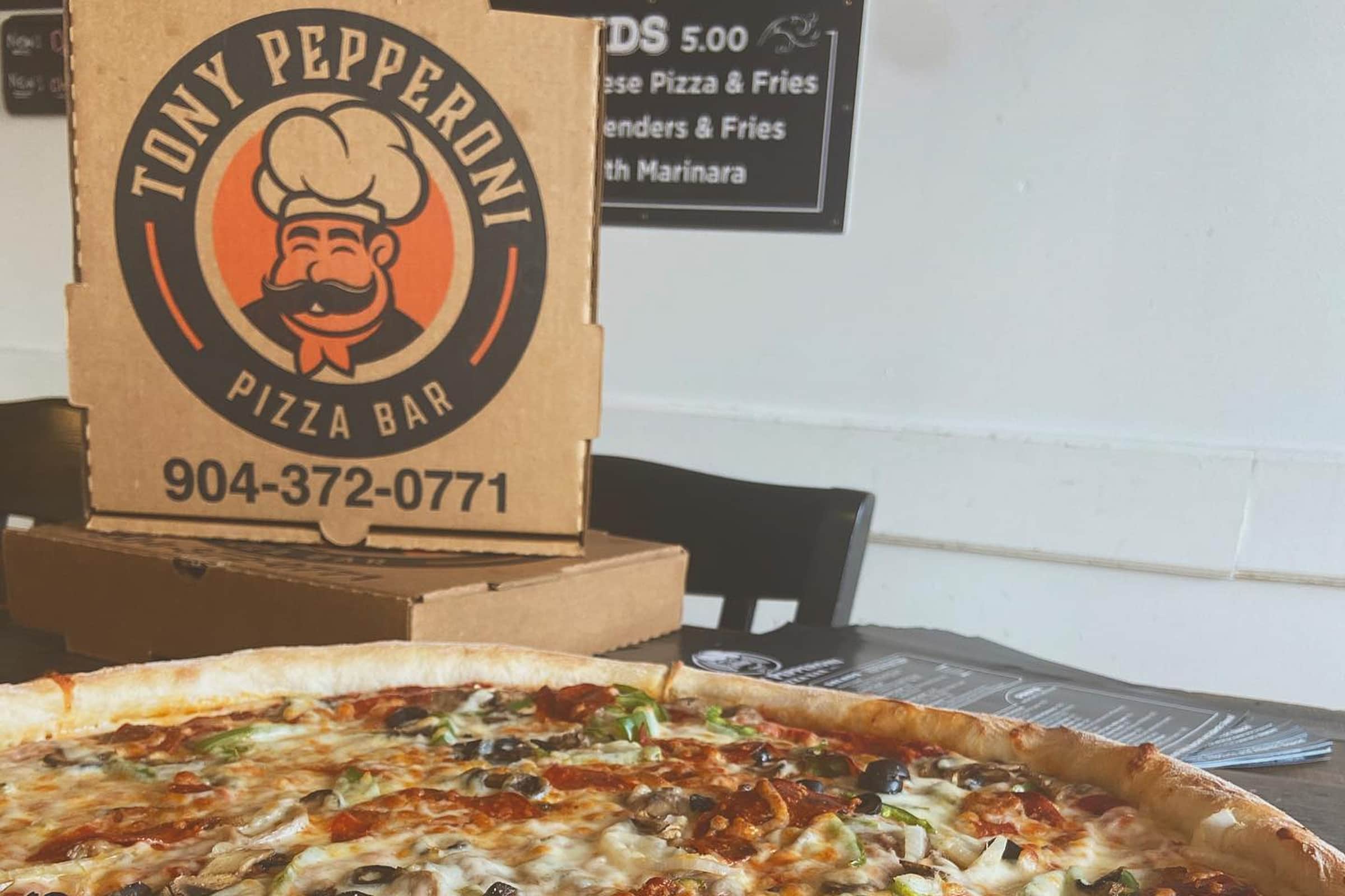 Tony Pepperoni Delivery Menu Order Online 2158 Mayport Rd 7