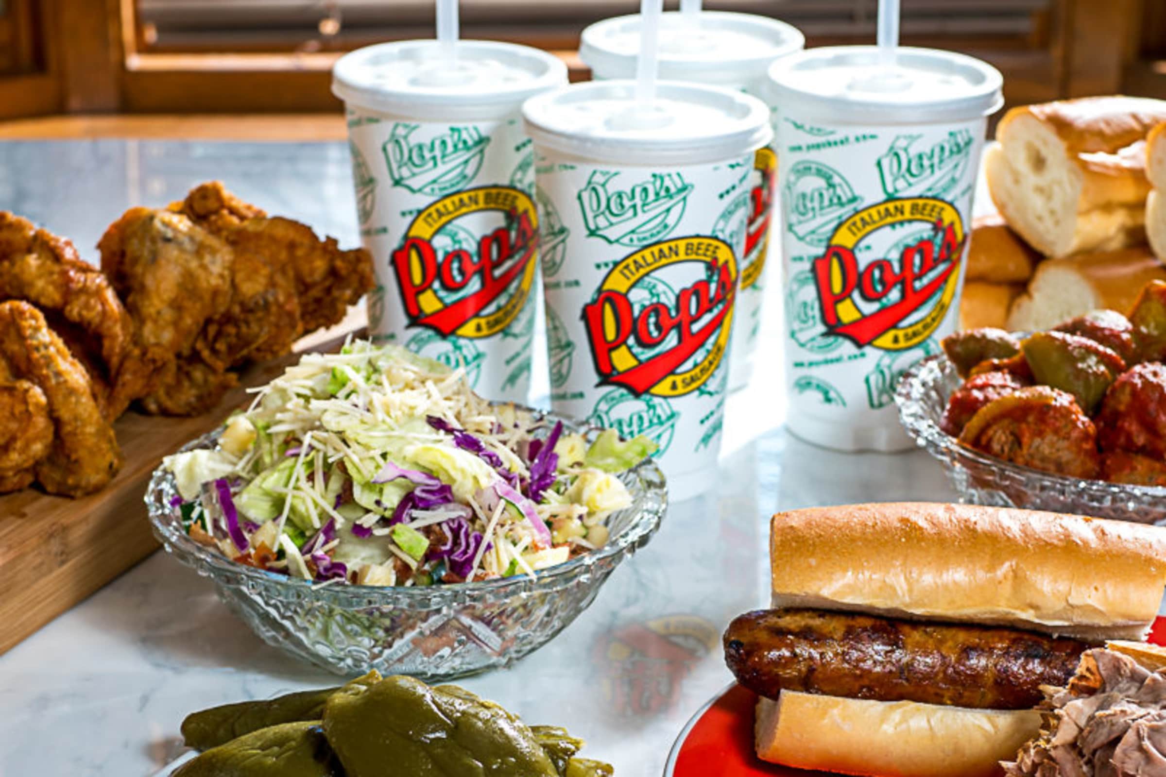 Pops Italian Beef and Sausage Delivery Menu Order Online 277 S er Rd Romeoville Grubhub