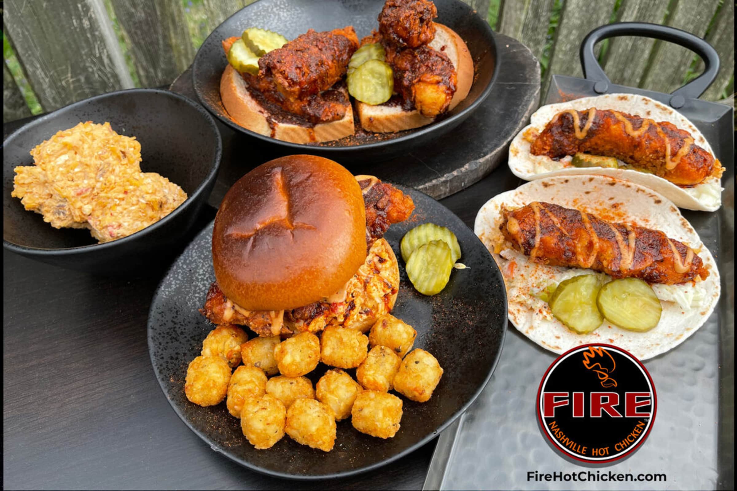 FIRE Nashville Hot Chicken West Chester, PA Restaurant Menu