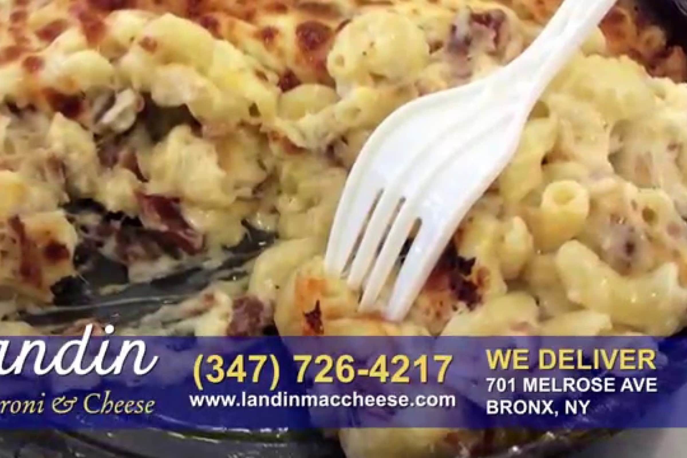 Landin Mac and Cheese Delivery Menu Order Online 701 Melrose Ave