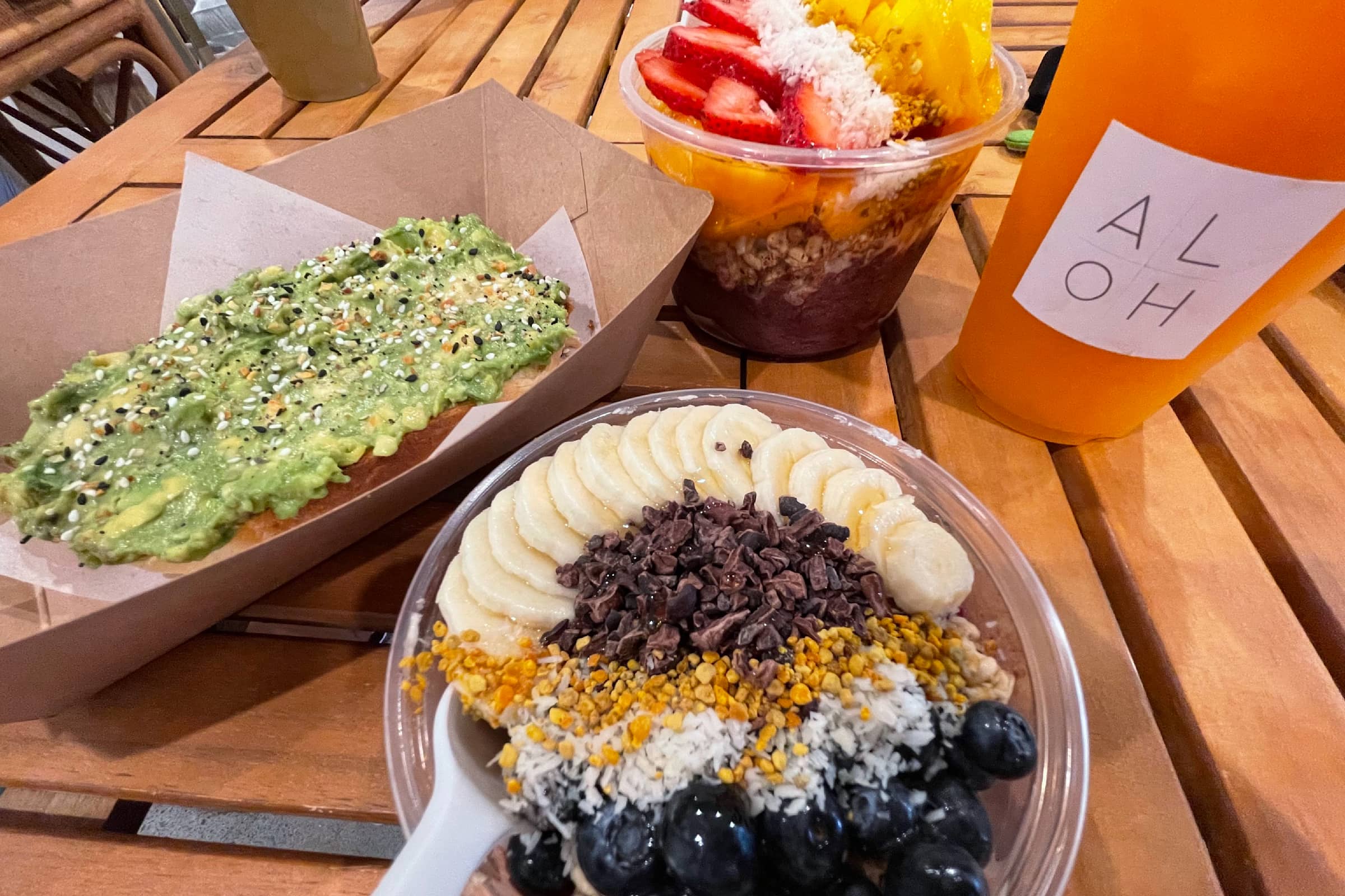 ALOH Health Bar & Cafe Delivery Menu Order Online 407 Seaside Ave