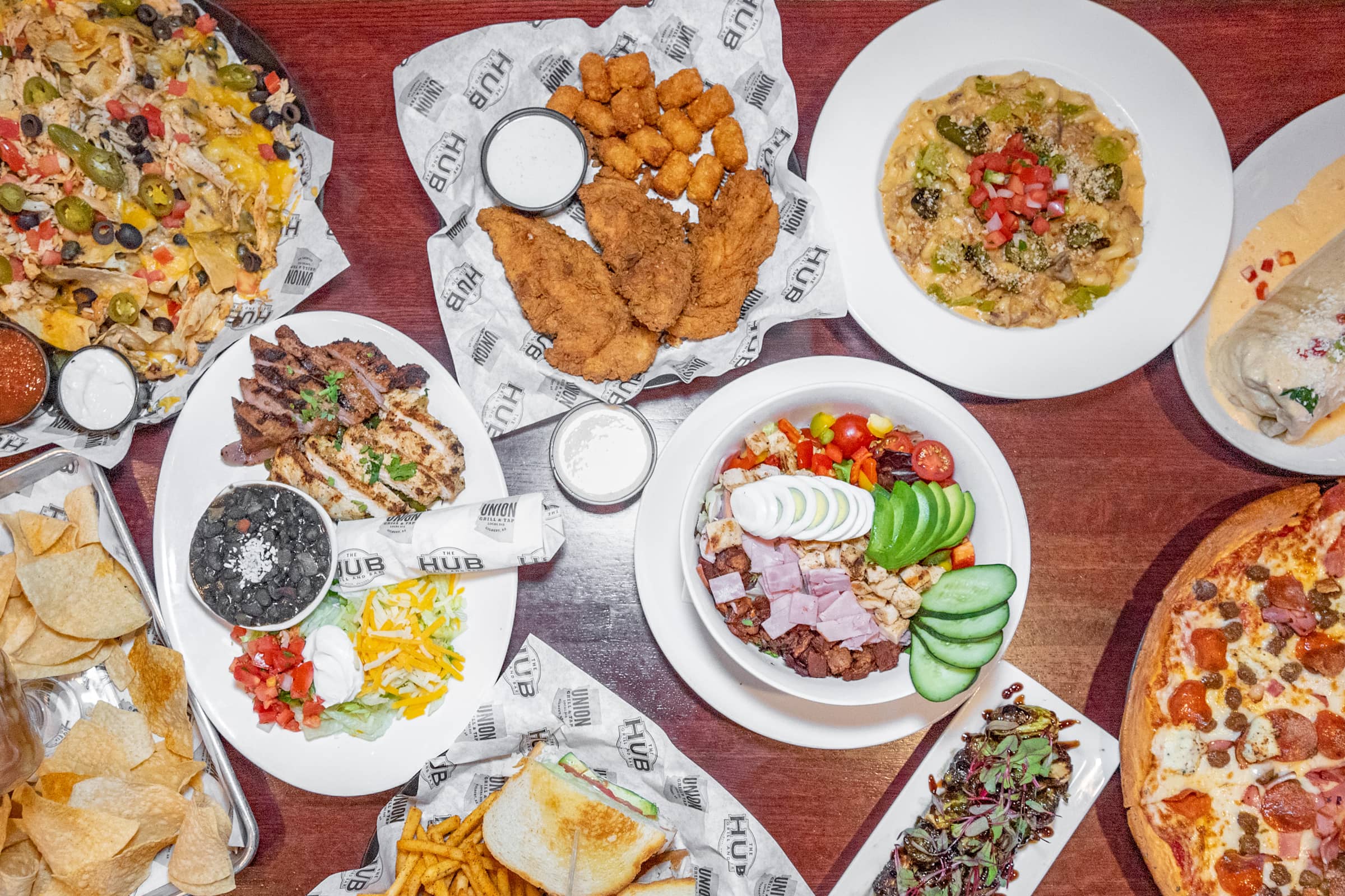 The Hub Grill & Bar Delivery Menu Order Online 1860 S Stapley Dr