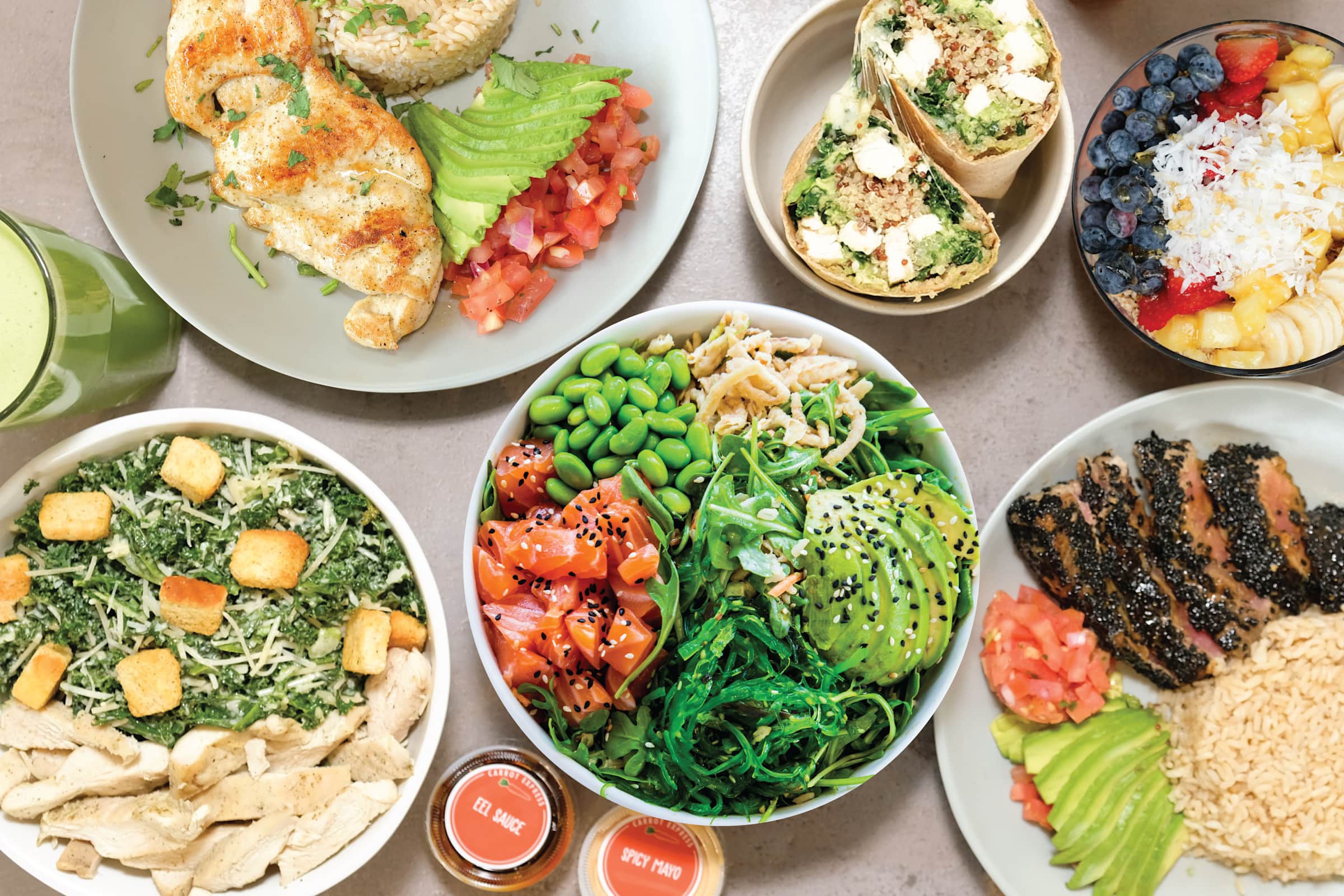 Carrot Express Bryant Park Delivery Menu Order Online 135 West 41st