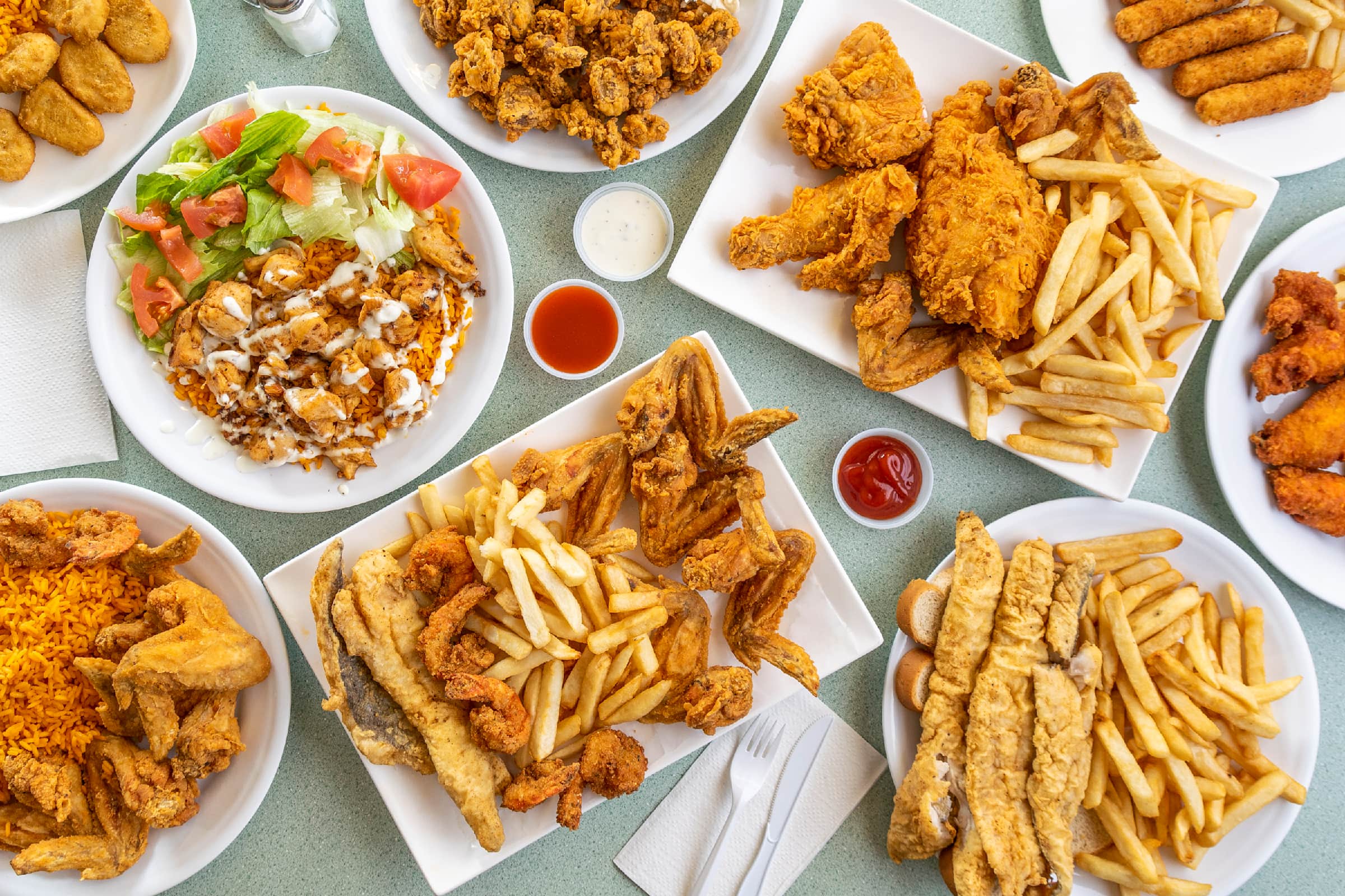 Flying Wings Fish & Chicken Plainfield, NJ Restaurant Menu