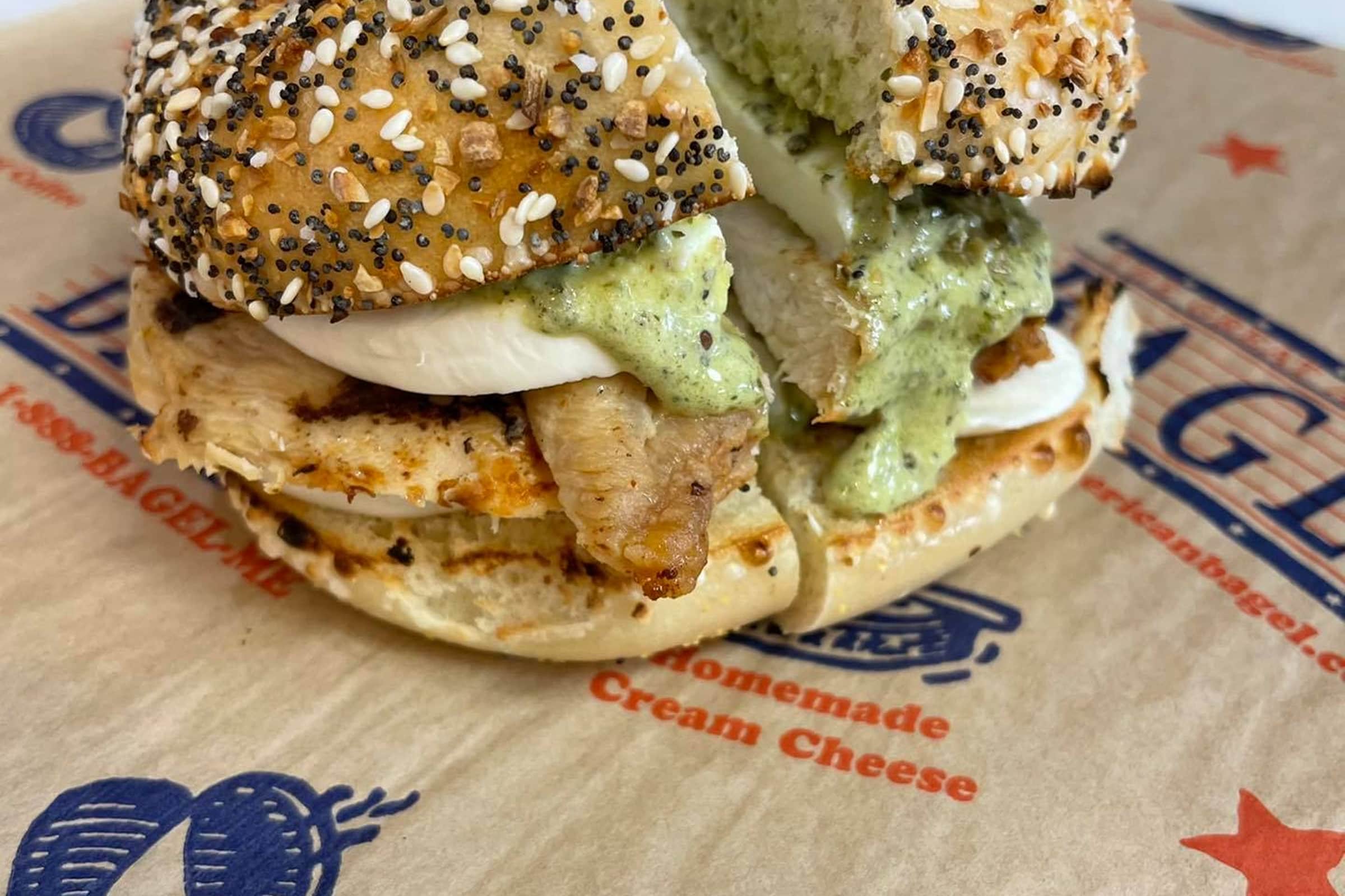 The Great American Bagel Delivery Menu Order Online 617 Meacham Rd