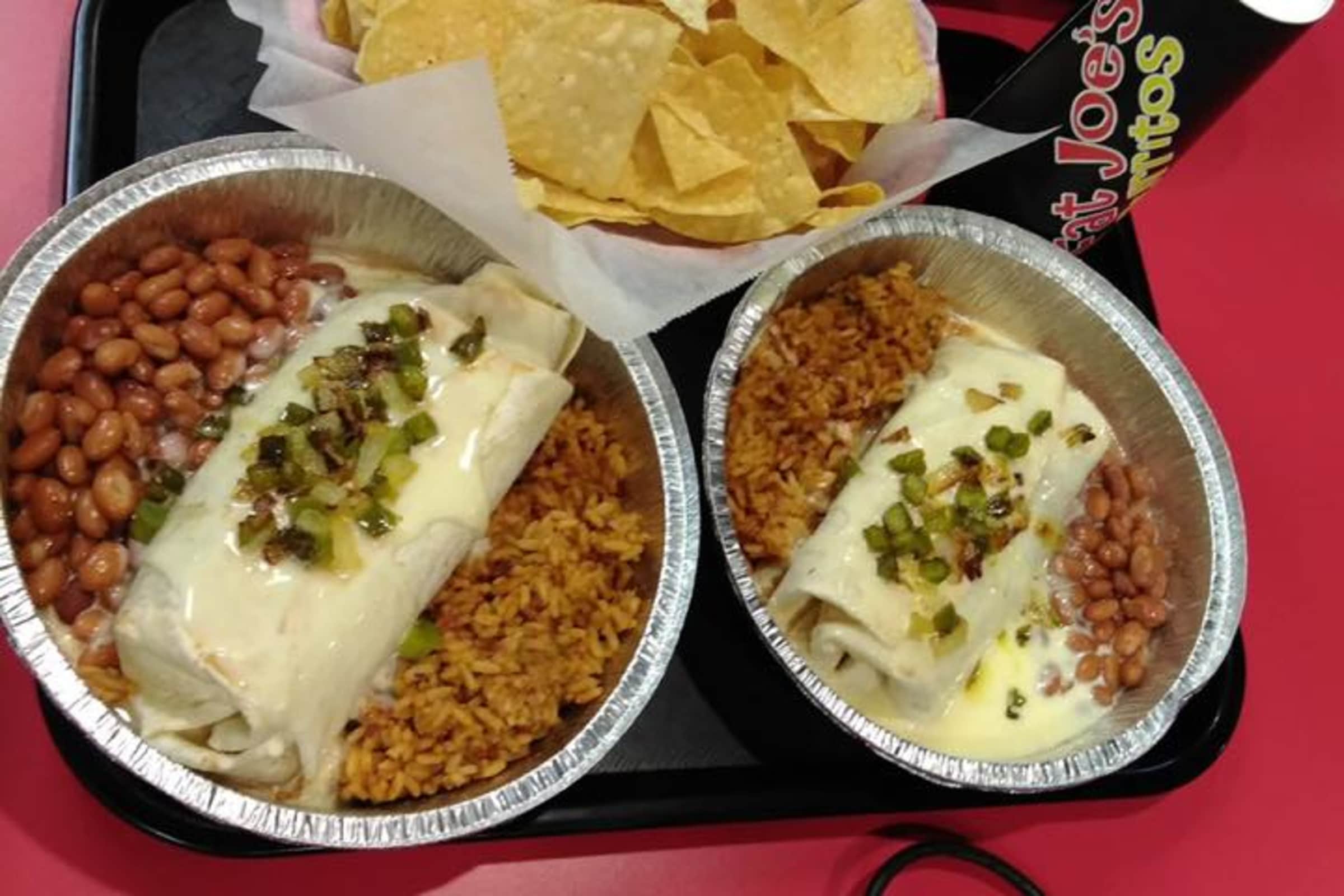 Fat Joes Burritos Delivery Menu Order Online 1424 North Expressway Suite 133 Griffin Grubhub
