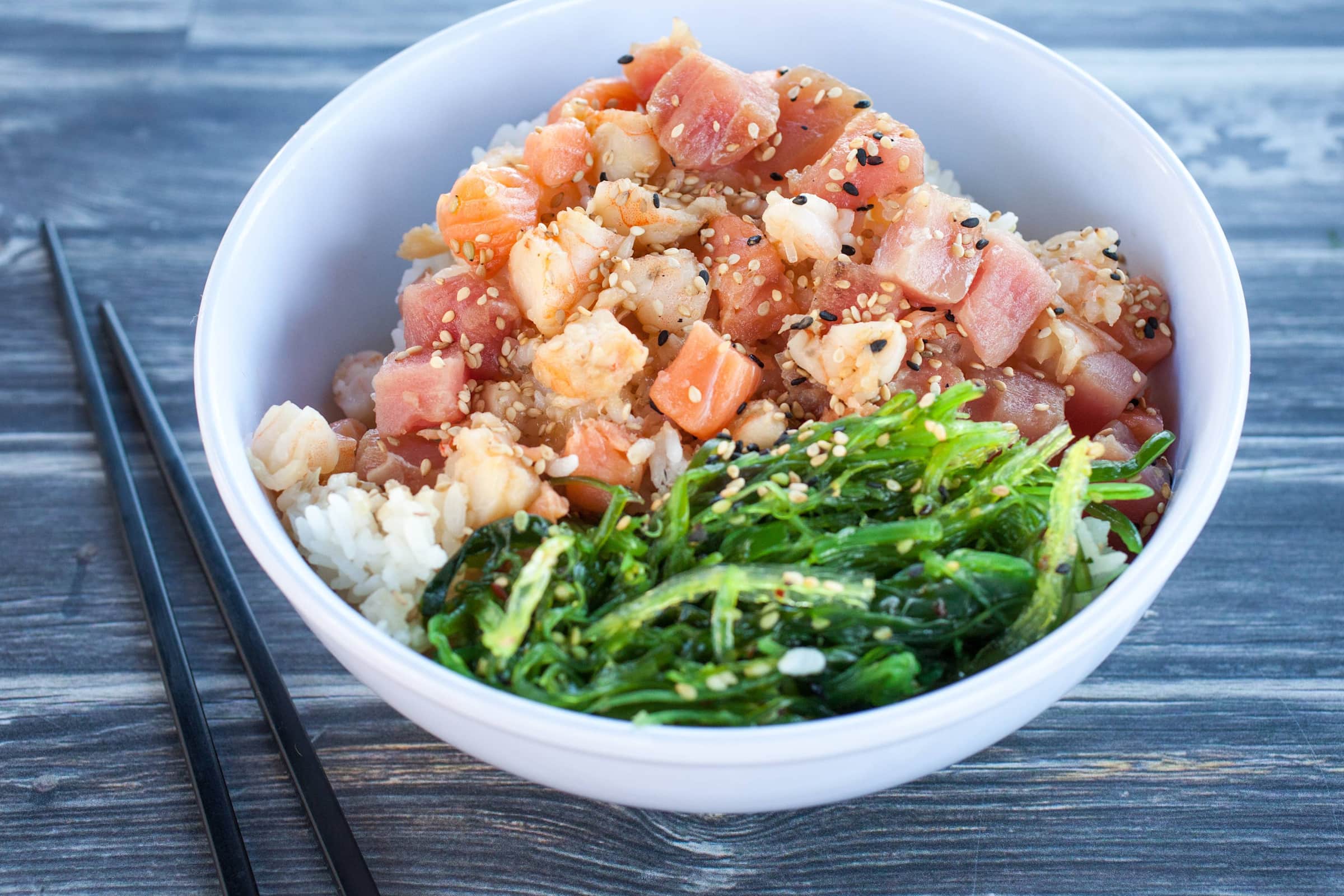 Oke Poke Chino Hills Delivery Menu Order Online 3277 Grand Ave Ste