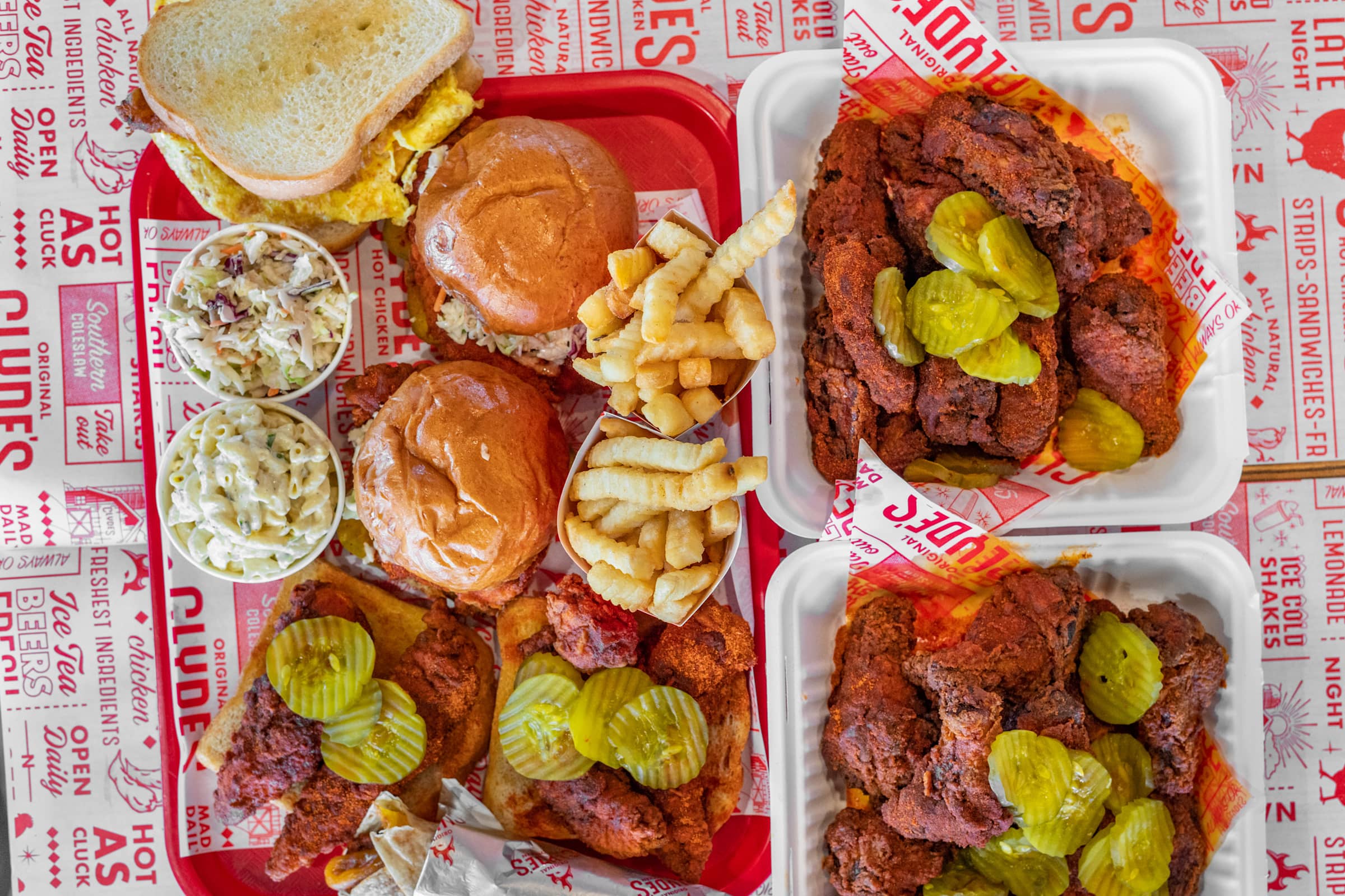 Clyde's Hot Chicken Delivery Menu Order Online 8790 Central Ave