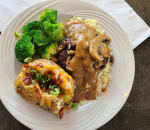 Order Char-Broiled Chopped Steak food online from Black Eyed Pea store, Colorado Springs on bringmethat.com