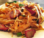 Order Chicken or Roast Pork Chow Fun food online from Danny's Szechuan Garden store, Howard Beach on bringmethat.com