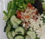 Order Greek Salad food online from Tony's Deli  store, Burbank on bringmethat.com