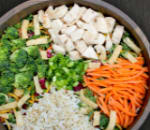 Asian Chicken Power Blend bowl