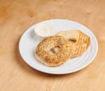 Order Bagel + Cream Cheese food online from Spirit Winds Cafe and Gift Shop store, Las Cruces on bringmethat.com