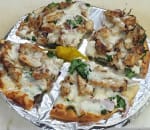 Order Greek Chicken Pizza food online from Army City Steak & Gyro store, Fayetteville on bringmethat.com