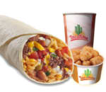 Order Seasoned Beef Big Juan Burrito Combo Meal food online from TacoTime store, Pocatello on bringmethat.com