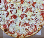 Order Tomato & Garlic Pizza food online from Mario's Pizzeria of Oyster Bay store, Oyster Bay on bringmethat.com