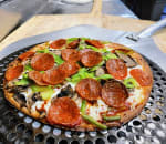 Order 10" Cauliflower Thin Crust food online from Union Pizza Company store, Manhattan Beach on bringmethat.com