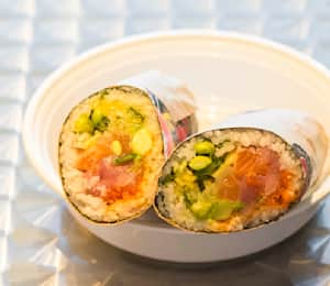 Kazu Sushi Burrito Delivery Menu | Order Online | 693 3rd St ...