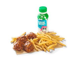 20 Boneless + 20 Traditional Wings + Fries - Nearby For Delivery or Pick Up