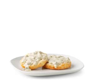 Sausage Gravy Biscuit