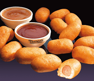 Nathan's mini corn top dogs