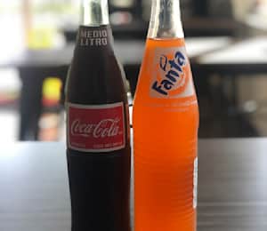 Buy Fanta naranja 1/2 litro mexicana in Texas