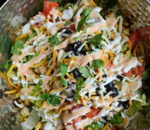Create You Own Mexican Bowl