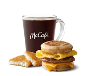 Sausage, Egg and Cheese McGriddles® Meal